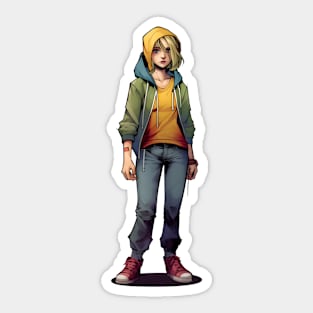 The Girl Sticker